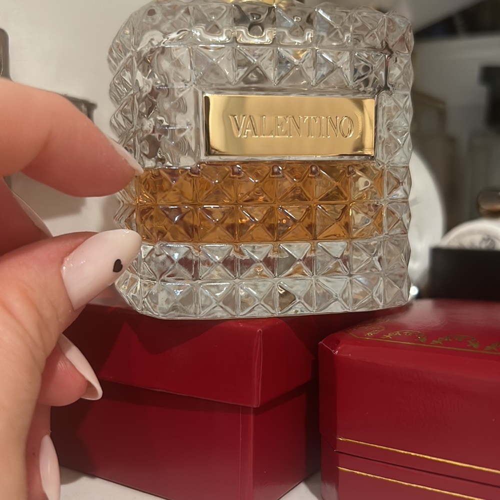 Valentino “Donna Valentino” Perfume. About half the bottle